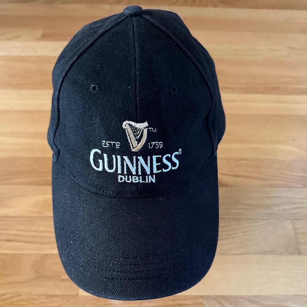 Guinness Dublin Black Hat Cap
